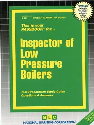 Book cover for Inspector of Low Pressure Boilers