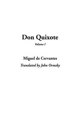 Book cover for Don Quixote, V1