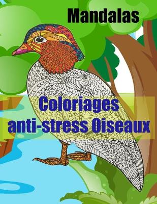 Book cover for Mandalas Coloriages anti-stress Oiseaux