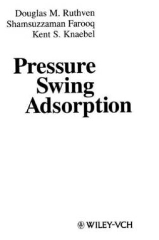 Cover of Pressure Swing Adsorption