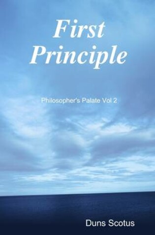 Cover of First Principle