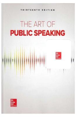 Book cover for The Art of Public Speaking