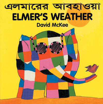 Book cover for Elmer's Weather (English-Bengali)