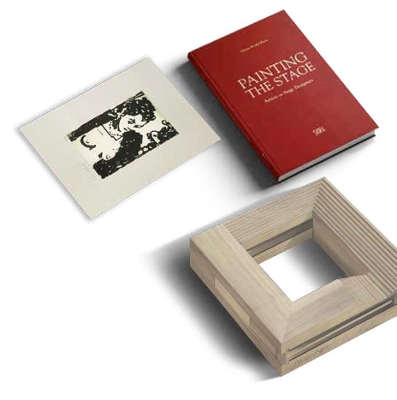 Book cover for Painting the Stage Limited edition: Ilya and Emilia Kabakov