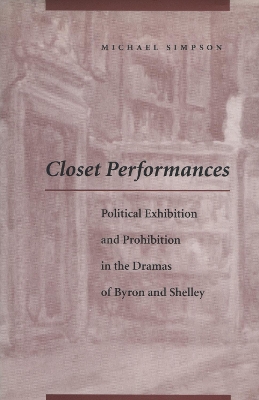 Book cover for Closet Performances