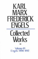 Book cover for Karl Marx, Frederick Engels