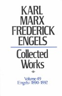 Cover of Karl Marx, Frederick Engels