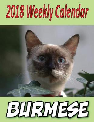 Book cover for 2018 Weekly Calendar Burmese