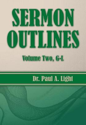 Book cover for Sermon Outlines, Volume Two G-L