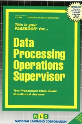 Cover of Data Processing Operations Supervisor