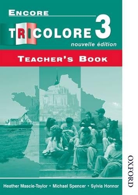 Book cover for Encore Tricolore Nouvelle 3 Teacher's Book
