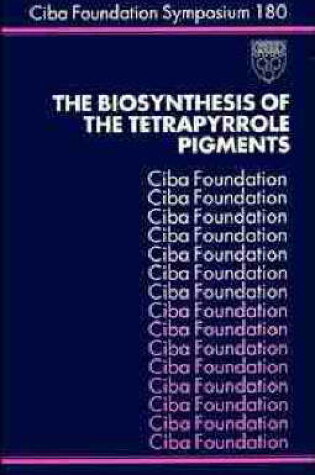 Cover of Biosynthesis of the Tetrapyrrole Figments