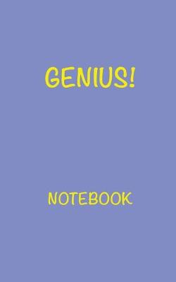 Book cover for Genius! Notebook