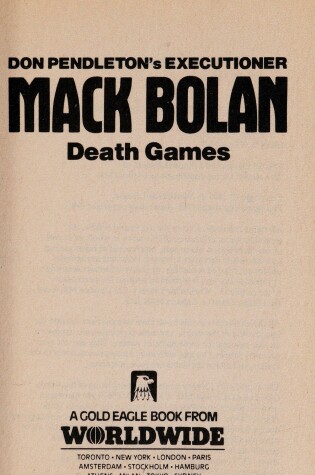 Cover of Death Games