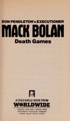 Book cover for Death Games