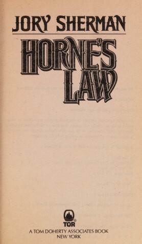 Book cover for Horne's Law