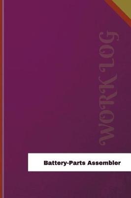 Book cover for Battery Parts Assembler Work Log