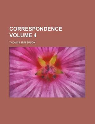 Book cover for Correspondence Volume 4