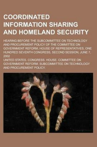 Cover of Coordinated Information Sharing and Homeland Security