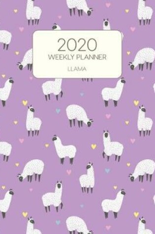 Cover of 2020 Weekly Planner Llama