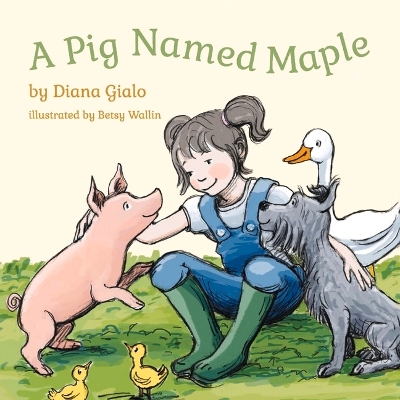 Book cover for A Pig Named Maple