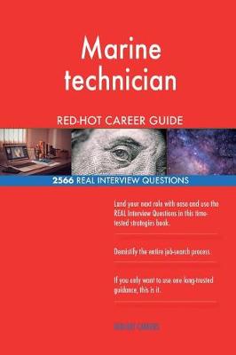 Book cover for Marine technician RED-HOT Career Guide; 2566 REAL Interview Questions