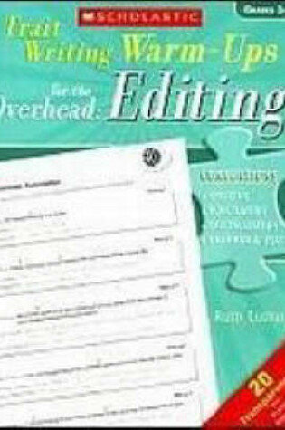 Cover of Trait Writing Warm-Ups for the Overhead