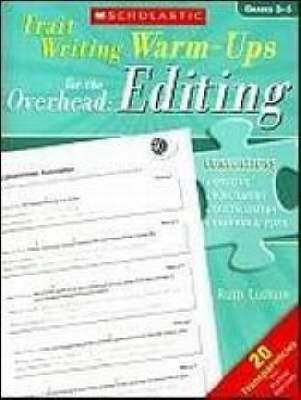 Book cover for Trait Writing Warm-Ups for the Overhead