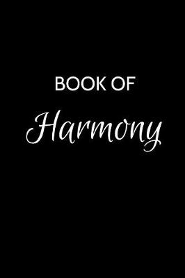 Book cover for Book of Harmony