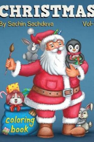 Cover of Christmas Coloring Book for Kids