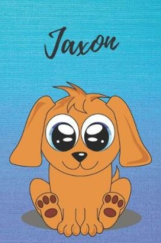 Cover of Jaxon dog coloring book / notebook / journal / diary