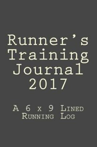 Cover of Runner's Training Journal 2017