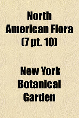 Book cover for North American Flora (7 PT. 10)