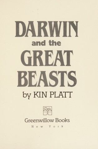 Cover of Darwin and the Great Beasts