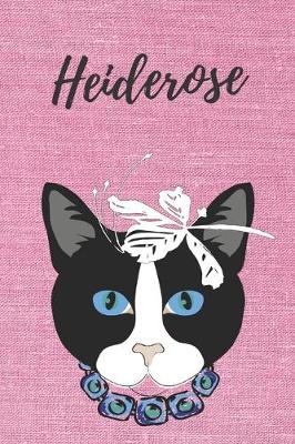 Book cover for Katze Notizbuch / Notizheft / Journal / Malbuch / Tagebuch / Kritzelbuch / DIN A5 / Geschenk Heiderose