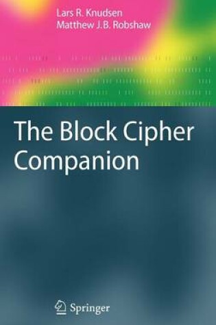 Cover of The Block Cipher Companion