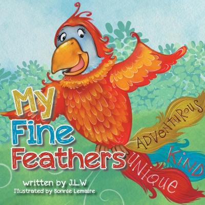 Book cover for My Fine Feathers