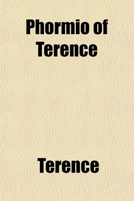 Book cover for Phormio of Terence