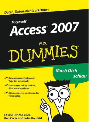 Cover of Access 2007 für Dummies