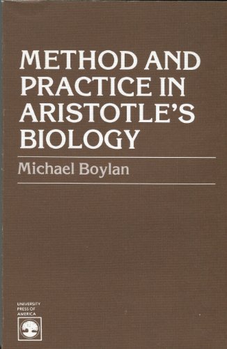 Book cover for Method and Practice in Aristotle's Biology