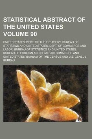 Cover of Statistical Abstract of the United States Volume 90