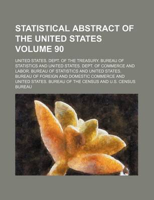 Book cover for Statistical Abstract of the United States Volume 90