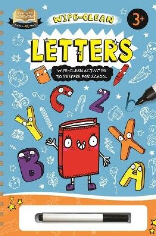 Cover of Help with Homework: Letters-Wipe-Clean Activities to Prepare for School