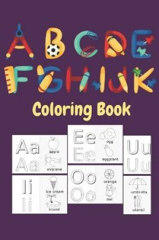 Cover of ABCDEFGHIJK coloring book