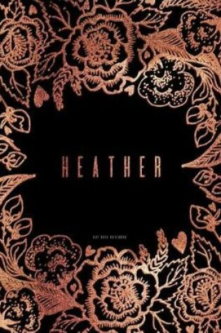 Cover of Heather Dot Grid Notebook