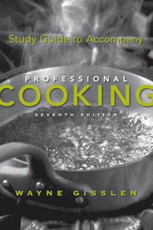 Cover of Professional Cooking 7E College Version Study Guide