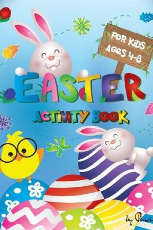 Cover of Easter Activity Book for Kids Age 4-8