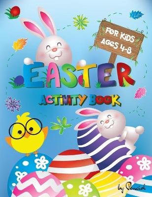 Book cover for Easter Activity Book for Kids Age 4-8