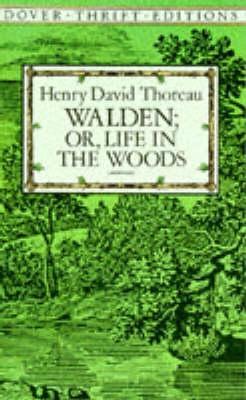 Book cover for Walden: or, Life in the Woods