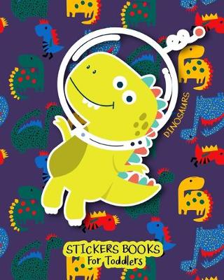 Book cover for Sticker Books For Toddlers Dinosaurs